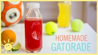 EAT  Homemade Gatorade [upl. by Aisinoid927]