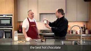 How to make the best hot chocolate using Aerolatte milk frother  wwwaolcookshopcouk [upl. by Ahsiekat180]