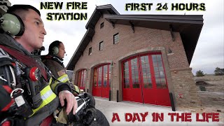 First 24 Hours in a New Fire Station  A Day in the Life [upl. by Thgiled]