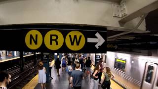 ⁴ᴷ The Busiest NYC Subway Station Times Square–42nd StreetPort Authority Bus Terminal [upl. by Halland102]