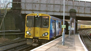 Half an Hour at 216  Birkenhead North Station 1022017  Class 507 508 terminus [upl. by Aicsile912]