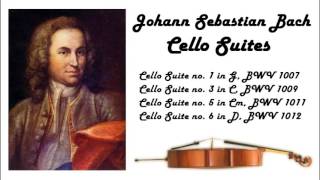 Johann Sebastian Bach  Cello suites in 432 Hz great for reading or studying [upl. by Ennovehc]