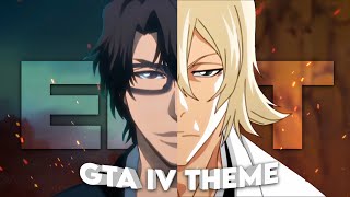 Aizen x Urahara  GTA IV Theme Edit [upl. by Okikuy]